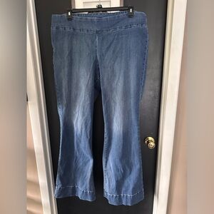 Express Blue Flare Women's Jeans